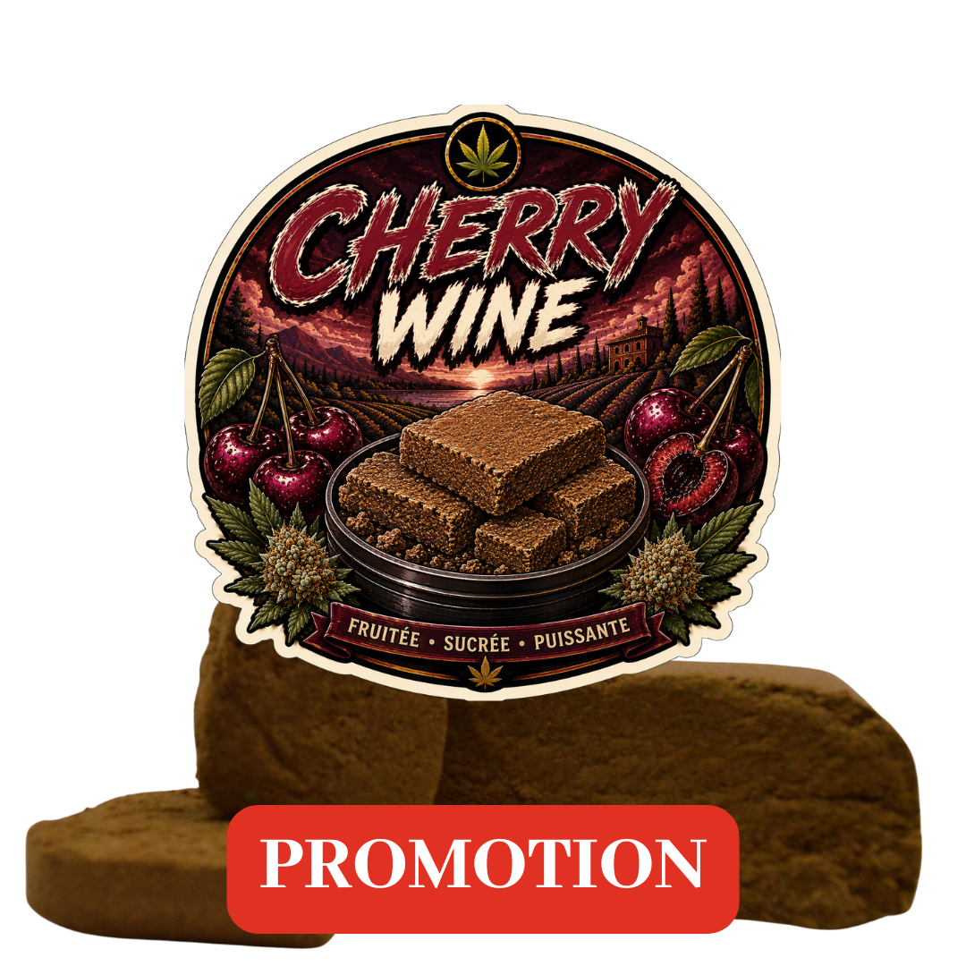 CHERRY WINE |🇨🇭 RÉSINE CBD SUISSE