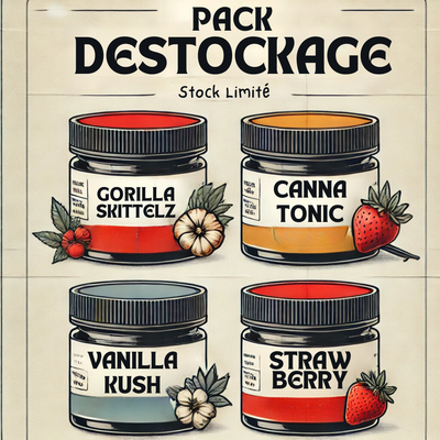 PACK DESTOCKAGE 20g = à partir de 2€35 le gr