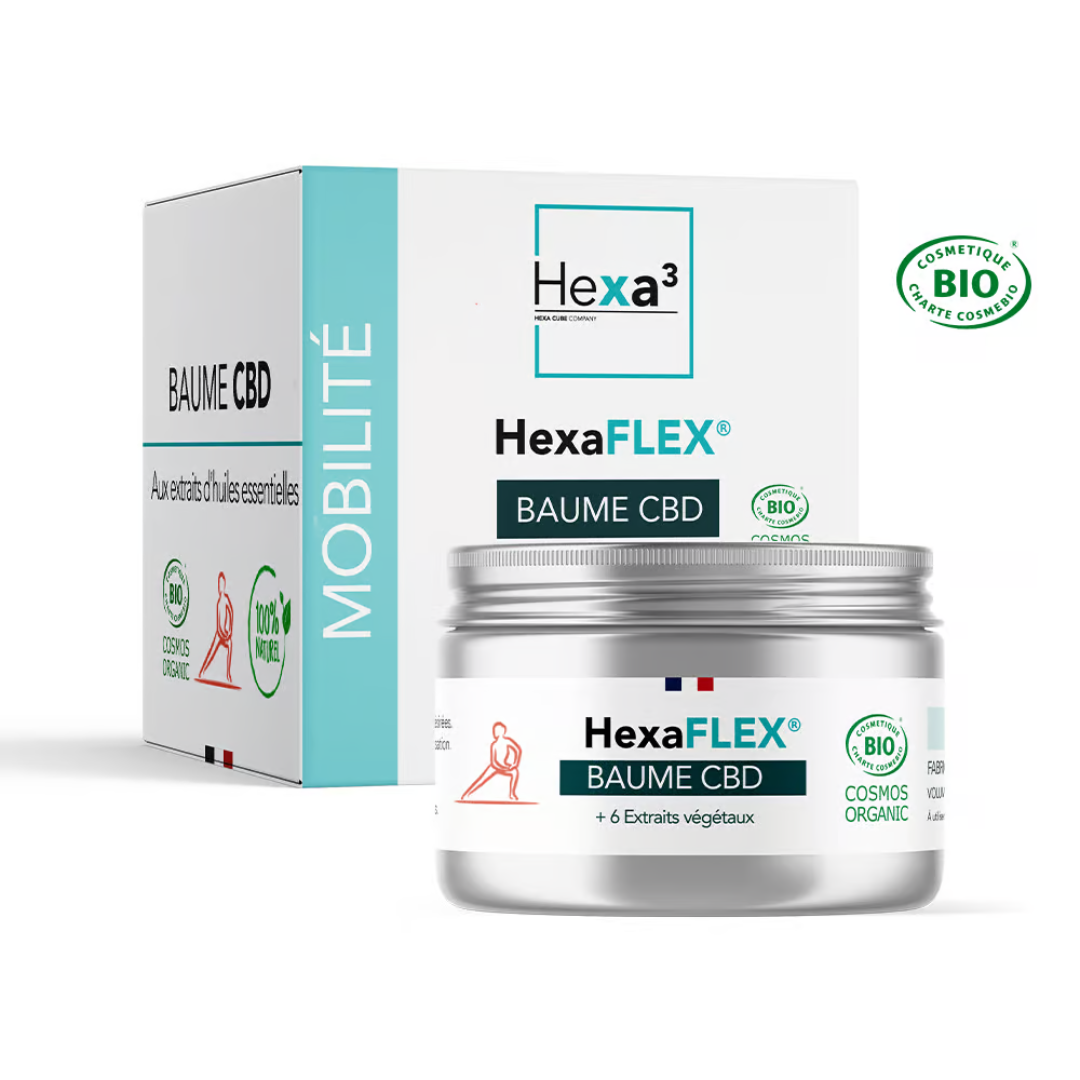Baume Musculaire CBD Bio 1000mg - 100ml
