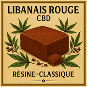 Résines Libanais Rouge CBD CBG