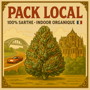 🌿 Pack LOCAL | Fleurs INDOOR Sarthoise DispenseHerbe 🌿
