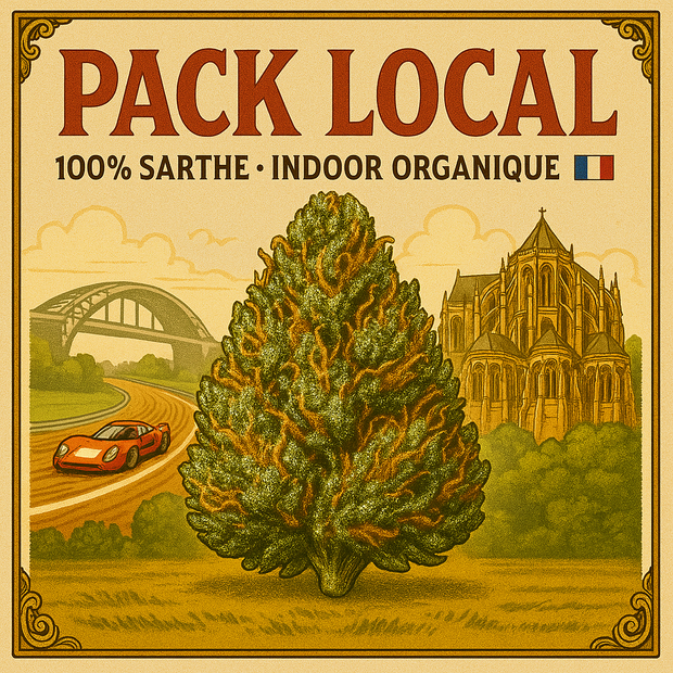 🌿 Pack LOCAL | Fleurs INDOOR Sarthoise DispenseHerbe 🌿