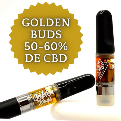Pack Pen Distillat  - Golden Buds 60% de CBD/CBG - DispenseHerbe 🍀
