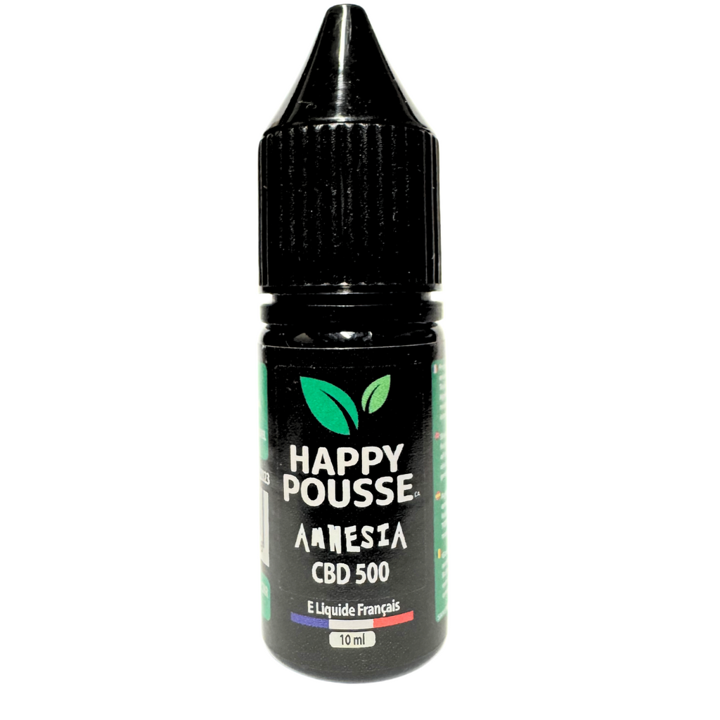 🌿 E-liquides CBD Happy Pousse – 10 ml | 300 mg & 500 mg | Fabriqués en France
