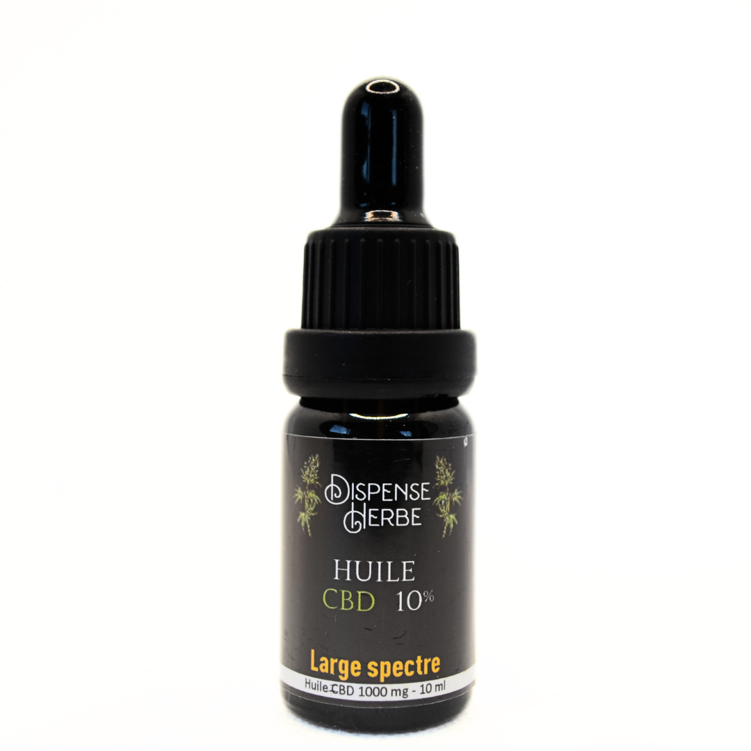Huile CBD <br>Broad Spectrum / Spectre Large - DispenseHerbe 🍀