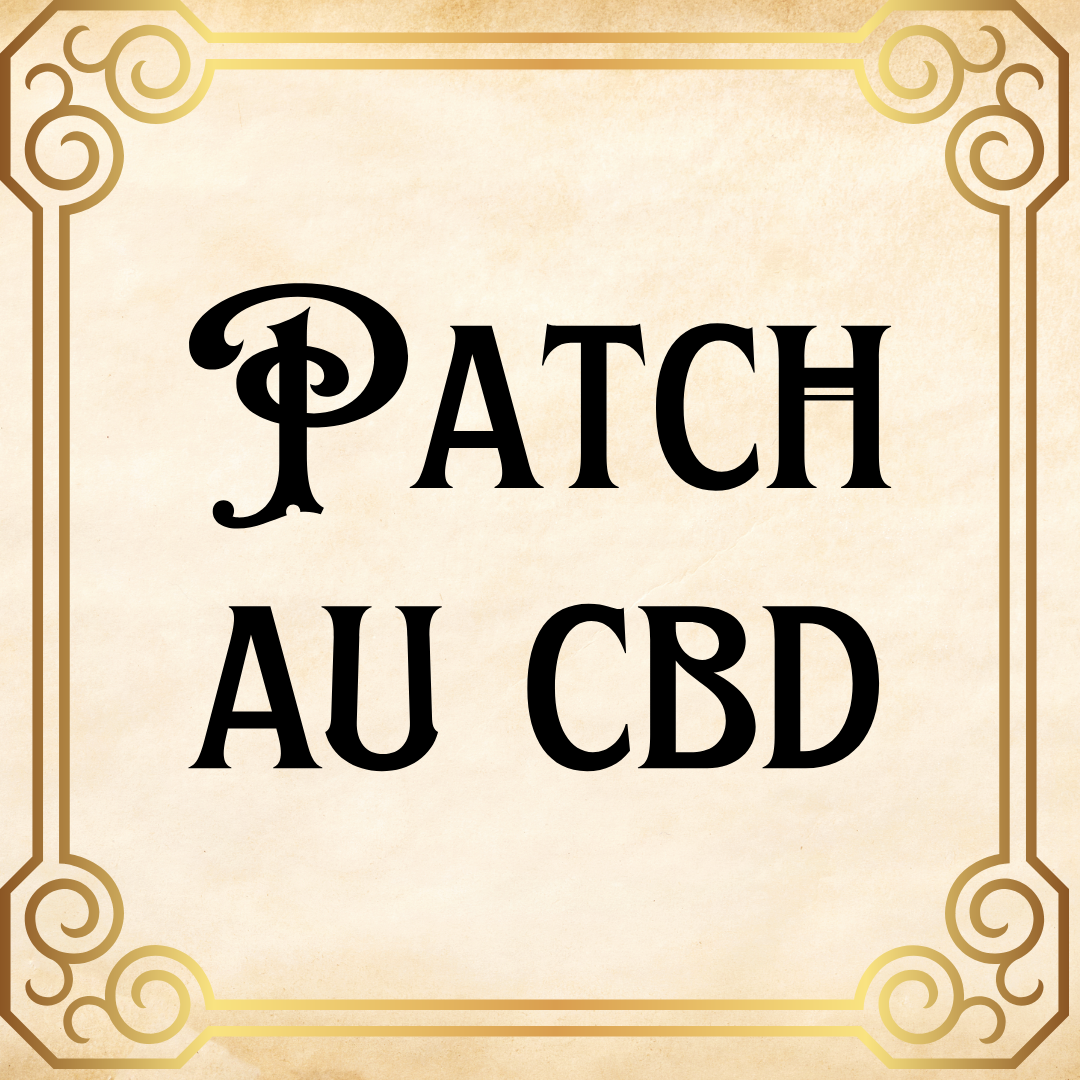 Pacths au CBD