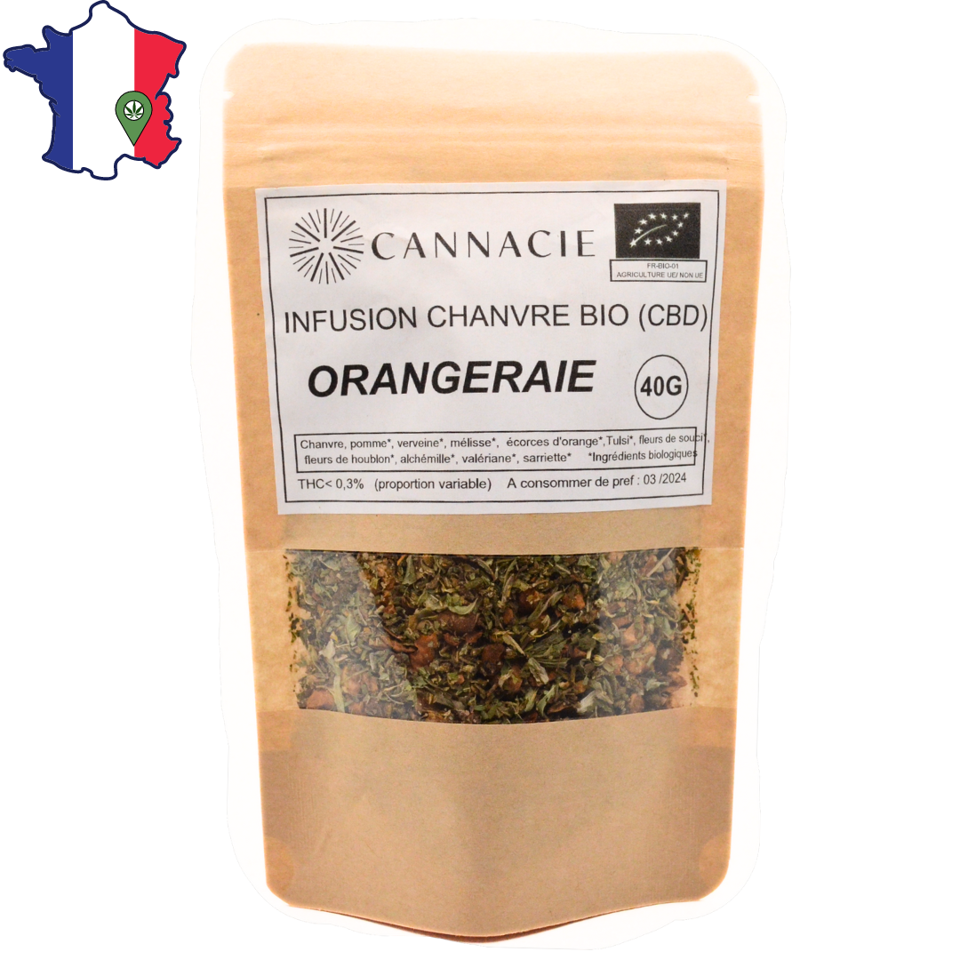 Infusion CBD <br> Orangeraie - DispenseHerbe 🍀