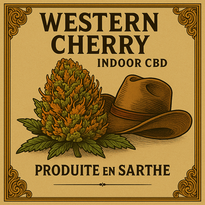 Fleur CBD | WESTERN CHERRY | INDOOR Sarthoise