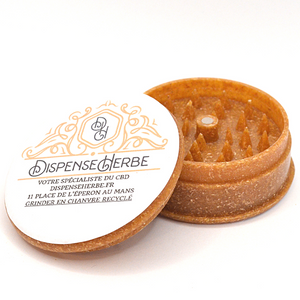 Grinder Bio en Chanvre Recyclé - DispenseHerbe 🍀