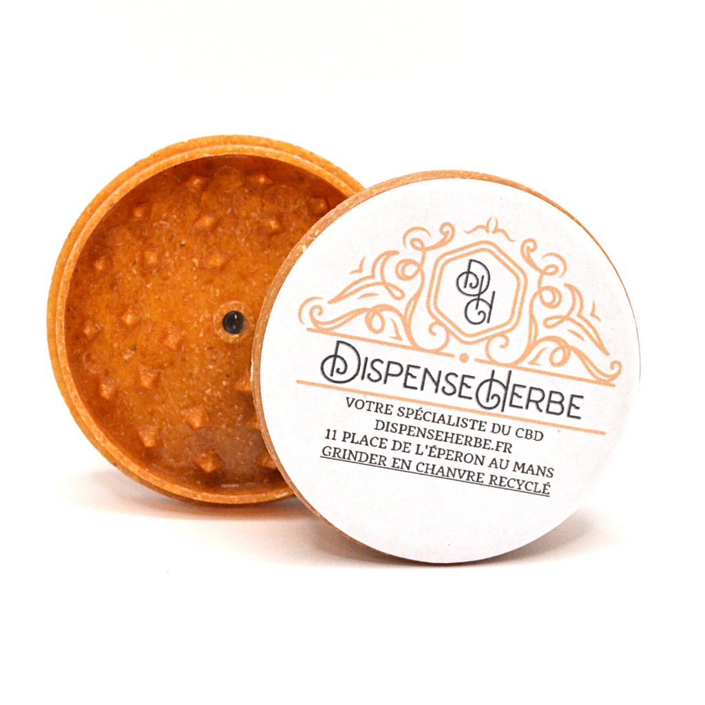 Grinder Bio en Chanvre Recyclé - DispenseHerbe 🍀